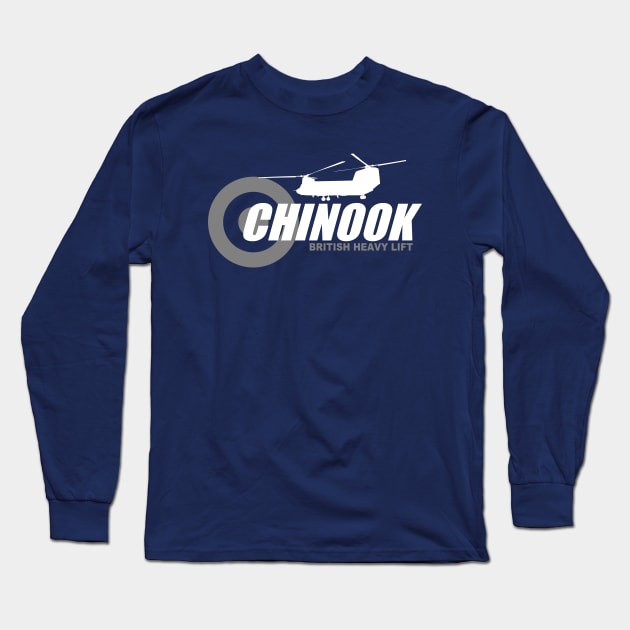 RAF CH-47 Chinook Long Sleeve T-Shirt by TCP